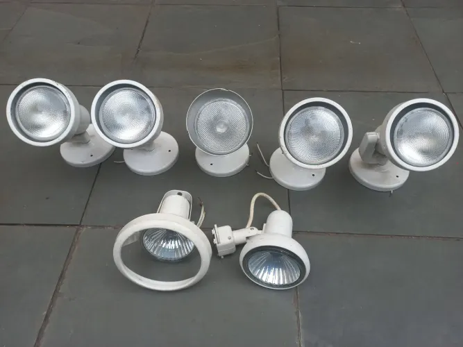 7 peças luminária