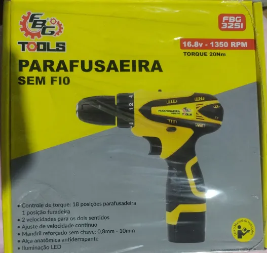 Parafusadeira Sem Fio 16.8v 1350 RPM FBG 3251