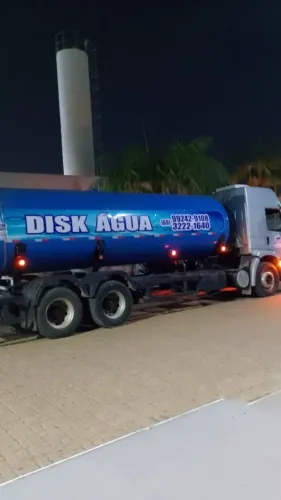 Água potável de 500l a 20.000 litros