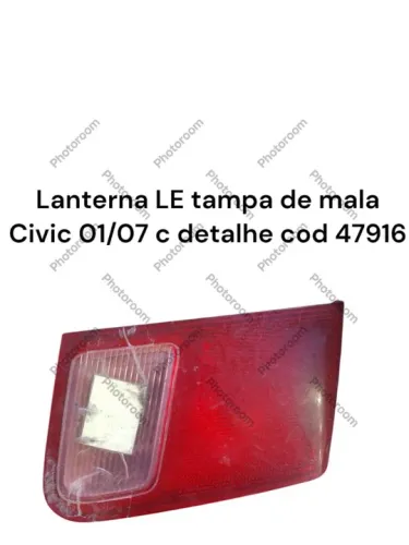 Lanterna Traseira Civic 01/07 LE