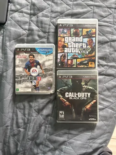 TRÊS JOGOS PS3 69 REAIS