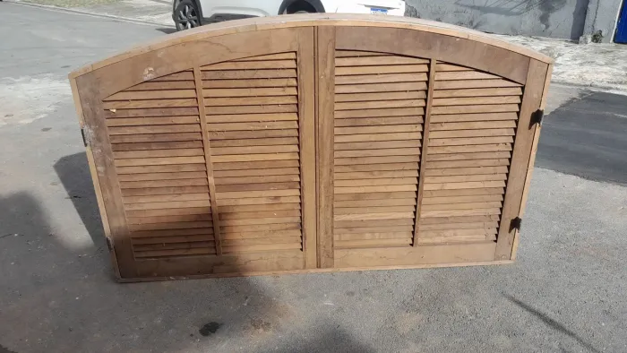 Veneziana abrir/abrir 120x160mt madeira itauba 