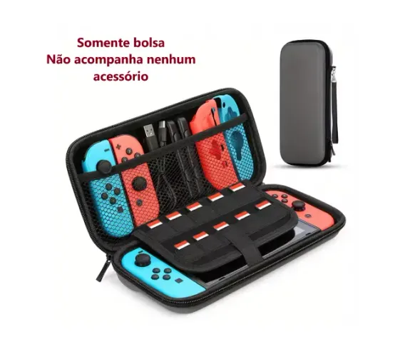 Case bolsa nintendo switch original / oled