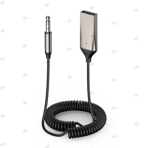 Receptor de Carro Bluetooth 5.3 Auxiliar P2 3,5mm<br>