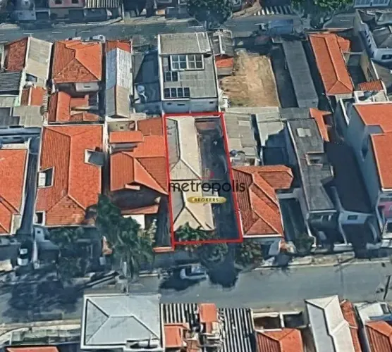Terreno à venda, 300 m² por R$ 1.170.000,00 - Osvaldo Cruz - São Caetano do Sul/SP