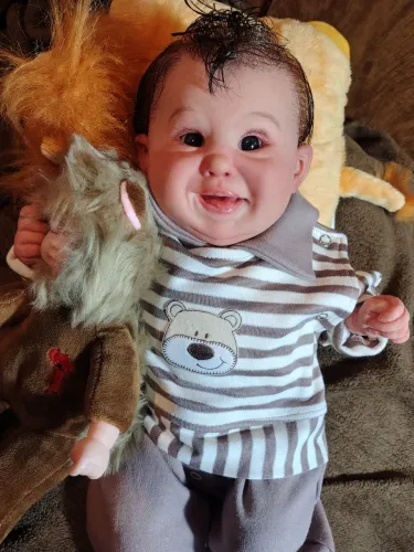 Lindo Bebê Reborn downzinho- Stanley Oliver nacional