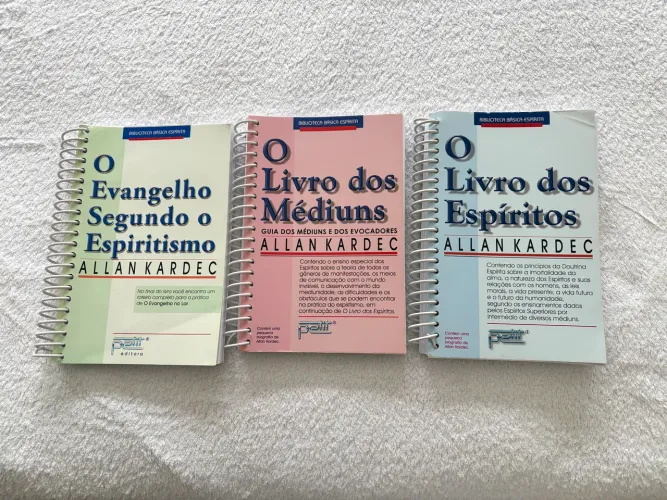 KIT DE LIVROS O Evangelho Segundo o Espiritismo de Allan Kardec