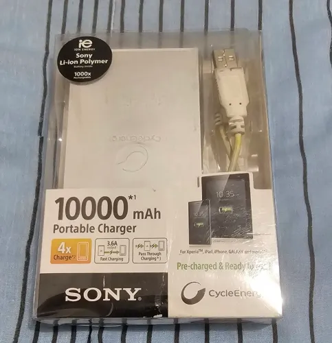 Carregador Portátil Sony 10000 mAh original