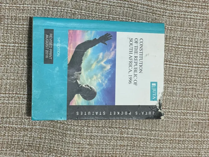Constitution of South Africa 1996 - Juta's Pocket Statutes - 14ª Ed. (2016)