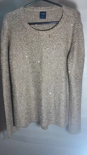 BLUSA MEIA ESTAÇÃO DE LANTEJOLAS PARA EVENTOS HERING TAMANHO G/L