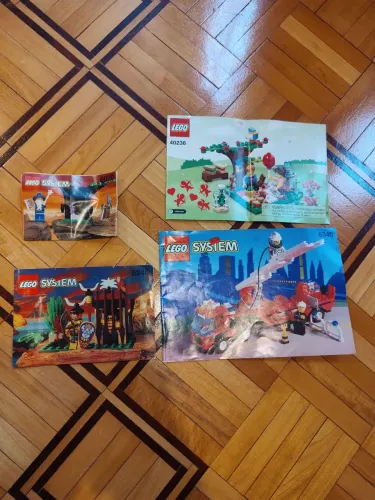 Manuais Lego Originais
