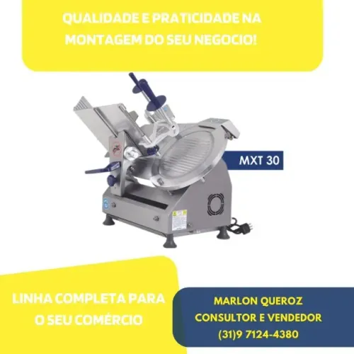 Fatiador de Frios Gural lamina 30 MXT Bivolt