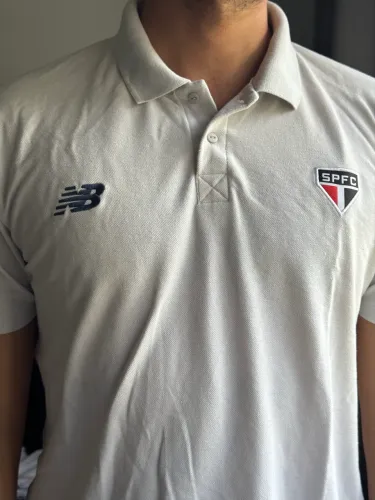 Camisa Polo São Paulo 2024/2025 Viagem New Balance SPFC