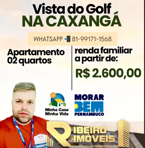 Oportunidade de moradia na Caxangá | Entrada de 1.000,00
