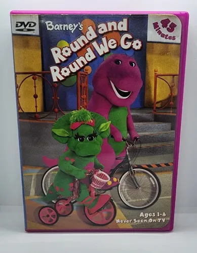 DVD Barney: Round and Round We Go (Importado)