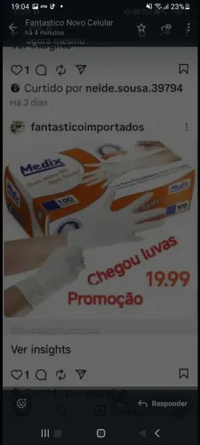 luva descartavel