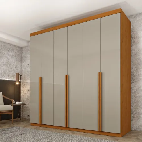 Guarda-Roupa Moderno com Design Elegante L877m