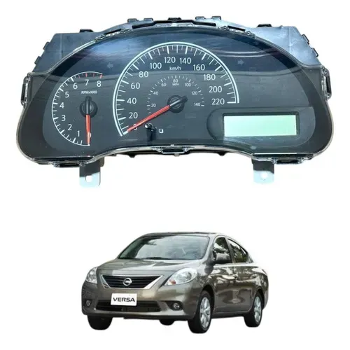 Painel Instrumentos Nissan March 1.6 2015 2020 Original Preto