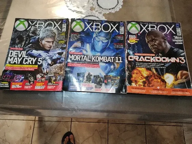 revista de videogame lote 3 ou individual