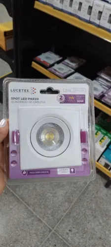 Spot led quad emb 7w Br 6500k