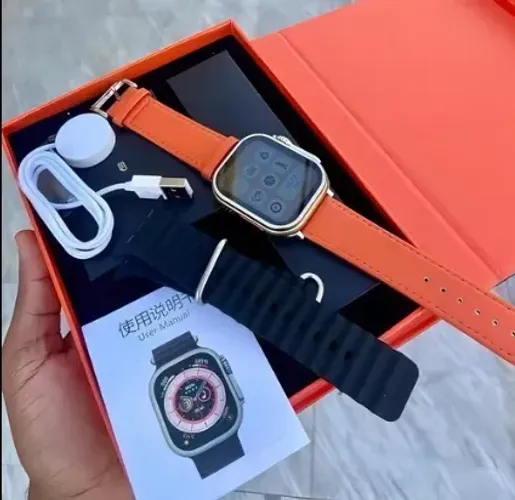 Relogio Inteligente 2 Pulseira Amax Ultra 2024 49mm