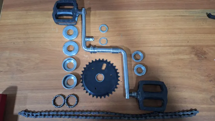 Kit Pedivela Bicicleta Sem Marcha