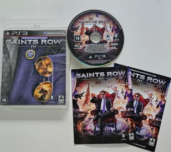 Saints Row IV - Edição Commander in Chief - PS3 Usado