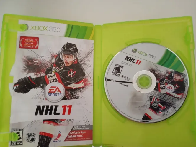 Jogo original Xbox 360 NHL 11