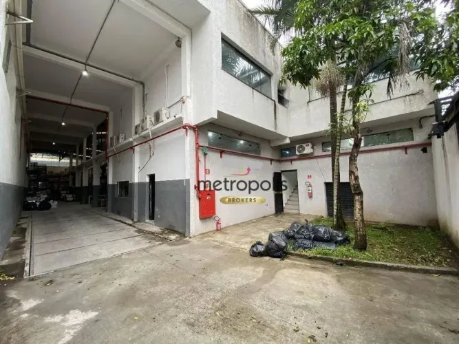 Galpão para alugar, 1350 m² por R$ 52.173,00/mês - Campestre - Santo André/SP