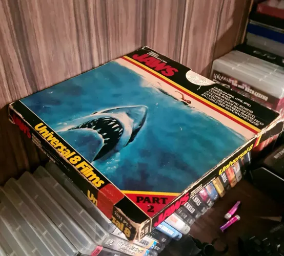 Super 8 Filme tubarão - Jaws 8mm parte 2 dublado