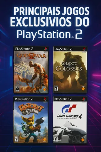Jogos PS2 - Seu Mundo Gamer em HD!