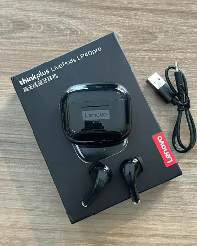 Fone Lenovo LP40 Pro Touch Sem Fio Lacrado