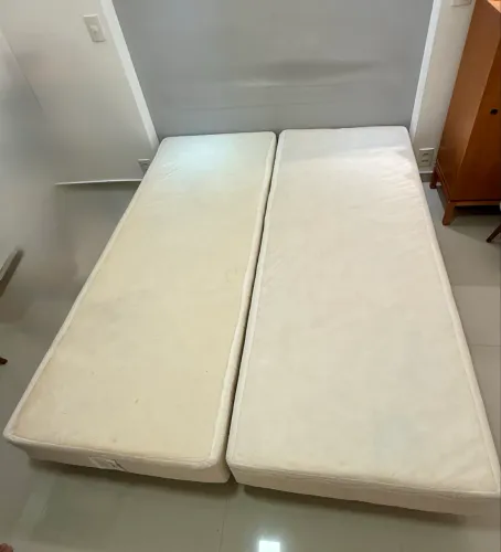 Base plana box cama americana Blanche Ortobom Queen size 