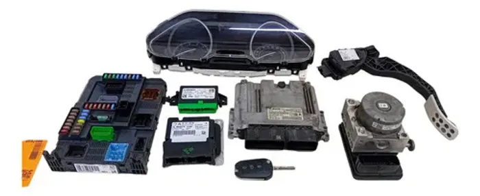 Kit Modulo Injeção Peugeot 208 Gt 1.6 Turbo Thp 2017 C/chave