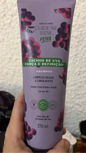 Shampoo Cachos de Uva DUAS UNIDADES