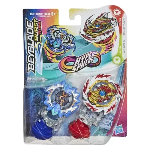 Beyblade Burst Rise Hyper Sphere - Astro & Erase Devolos - Hasbro Lacrado