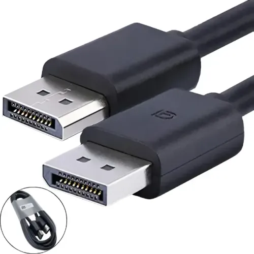 Cabo Displayport 1,80m 240hz 1.4a 4k 8k Alta Definição Gamer
