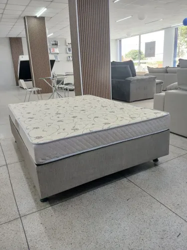 Colchão D33 Casal + Box Linhão - Sem Uso
