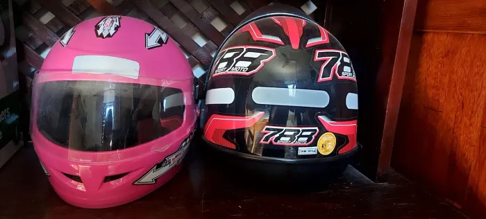 Capacete tam.58 adulto e infantil