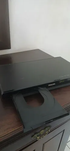 DVD Philips completo com karaoke quase novo