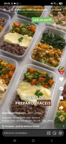 Çao alimentação saudável pra semana toda