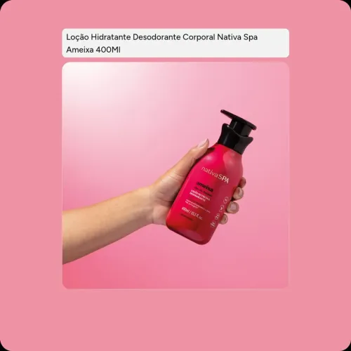 Compre Loção Hidratante Desodorante Corporal Nativa Spa Ameixa 400Ml