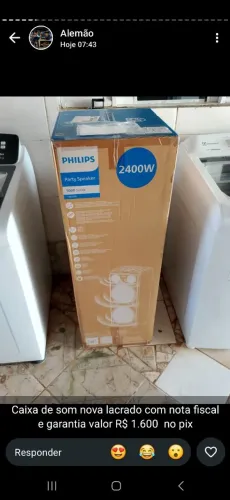 Vendo caixa de som
