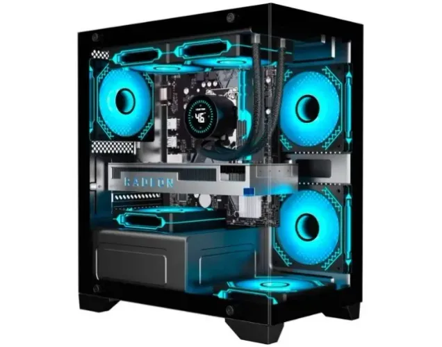 Gabinete Gamer Poseidon Ii Micro Atx - Cg-01f9 Kmex *ENTREGA GRÁTIS*
