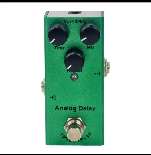 Pedal para guitarra ou violão Delay Analógico 