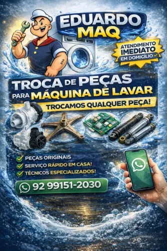 TÉCNICO EM MÁQUINA DE LAVAR ROUPAS
