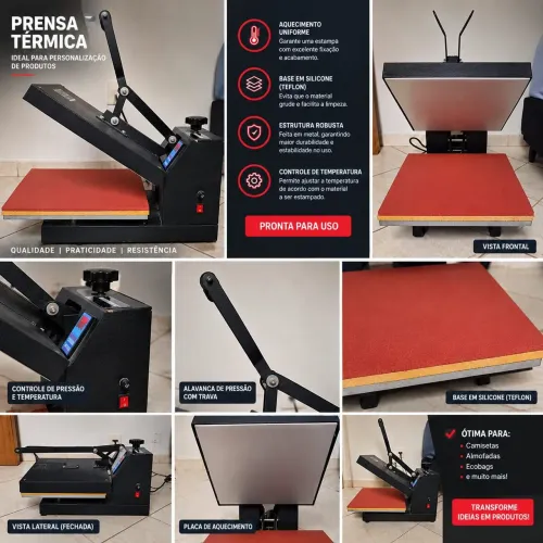 Prensa térmica 40 x 50 110v