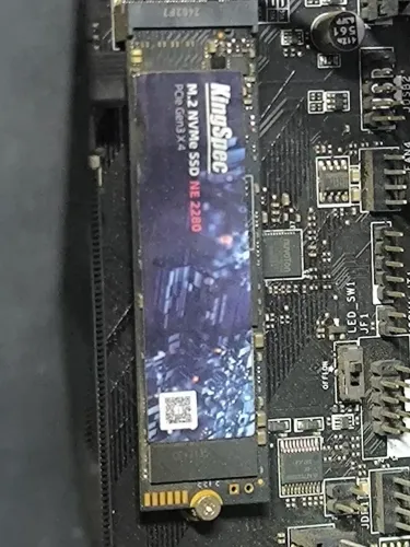 SSD Nvme M.2 2280 Kingspec NE-512 512Gb Semi-novo, Pouco usado