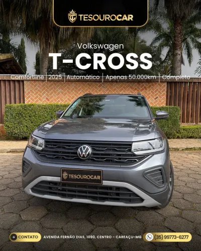 Volkswagen T-Cross 1.0 TSI Flex 12V 5P Aut. 2025
