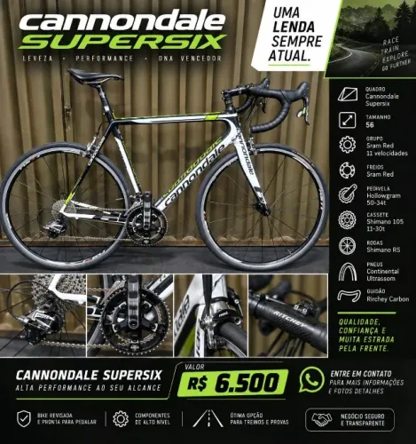 Cannondale Supersix Evo Hi-Mod - tam 56